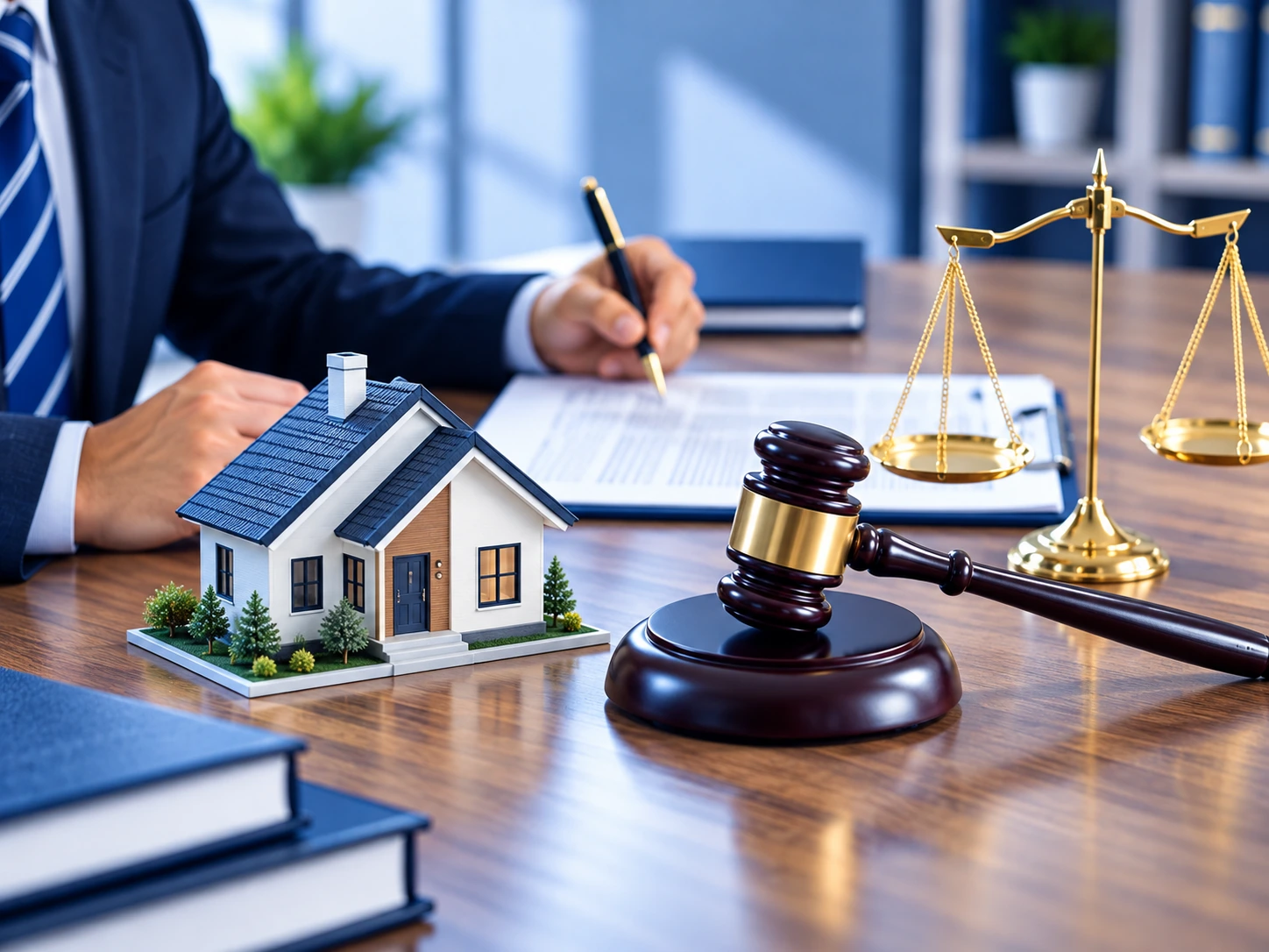 Representación de asesoría legal inmobiliaria